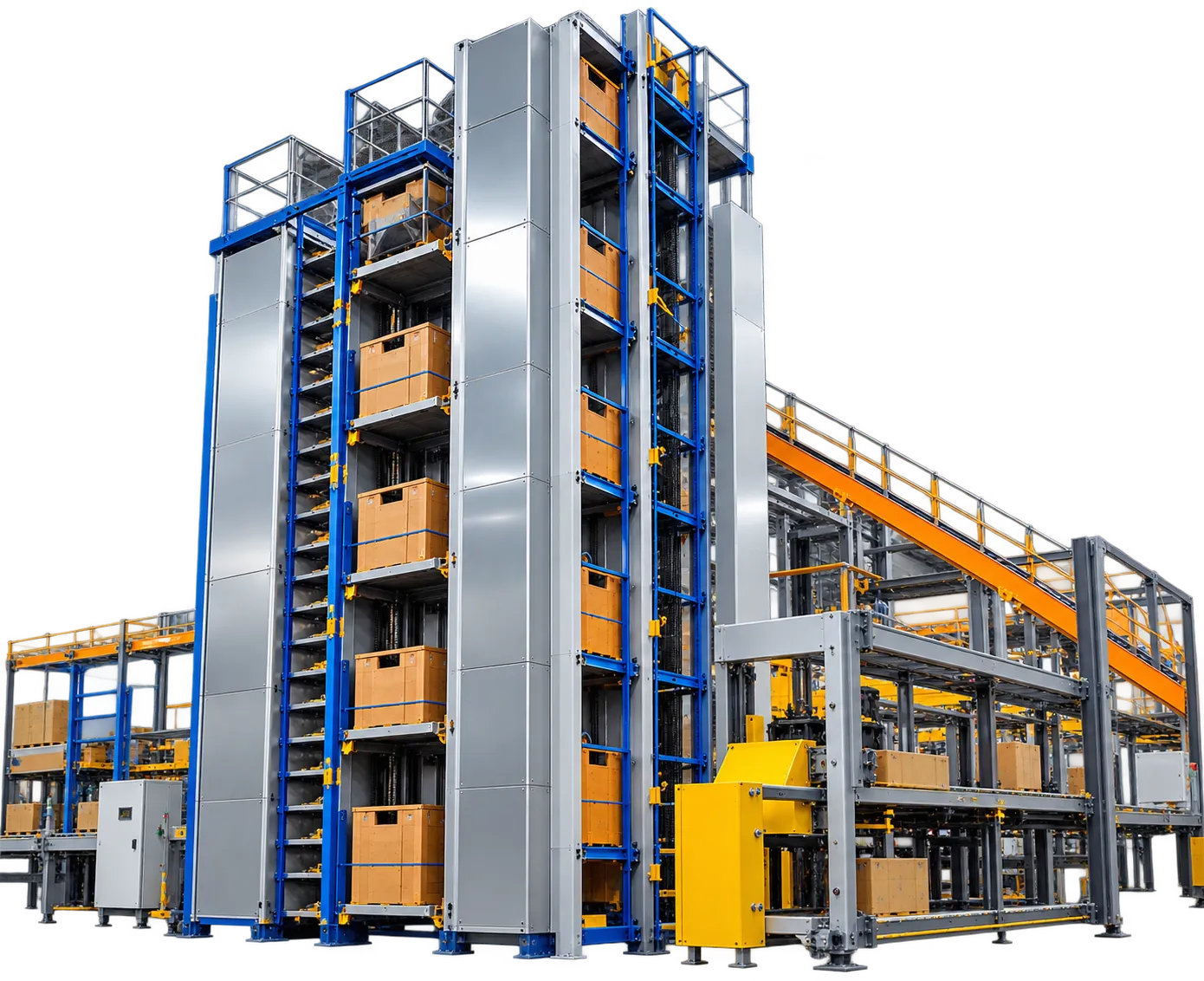 Industrial Vertical Conveyor System